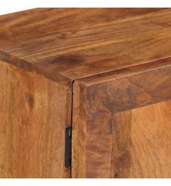 Meuble TV 140x30x46 cm Bois massif de manguier