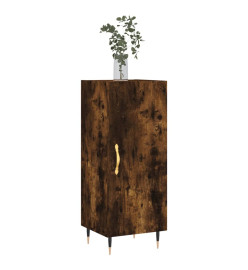 Buffet Chêne fumé 34,5x34x90 cm Bois d'ingénierie