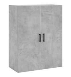 Armoire murale gris béton 69,5x34x90 cm