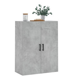 Armoire murale gris béton 69,5x34x90 cm