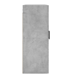 Armoire murale gris béton 69,5x34x90 cm