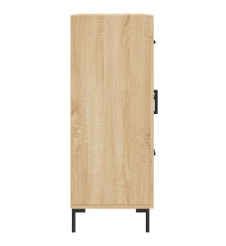 Buffet chêne sonoma 69,5x34x90 cm bois d'ingénierie