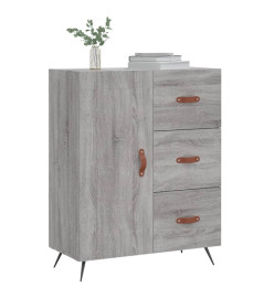 Buffet sonoma gris 69,5x34x90 cm bois d'ingénierie