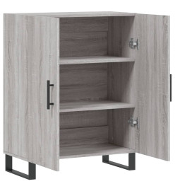 Buffet sonoma gris 69,5x34x90 cm bois d'ingénierie