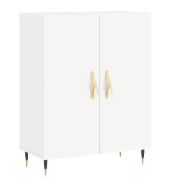 Buffet blanc 69,5x34x90 cm bois d'ingénierie