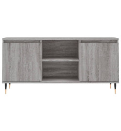 Meuble TV sonoma gris 104x35x50 cm bois d'ingénierie