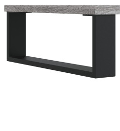 Table de chevet sonoma gris 40x30x50 cm bois d'ingénierie