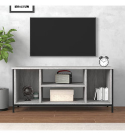 Meuble TV sonoma gris 102x35x45 cm bois d'ingénierie