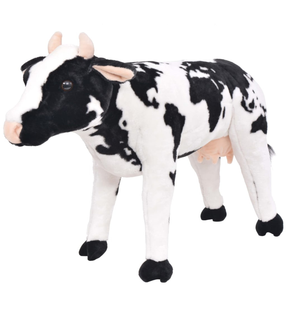 Jouet en peluche Vache Noir et blanc XXL