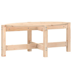 Table basse 87x48x35 cm Bois massif de pin