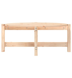 Table basse 87x48x35 cm Bois massif de pin