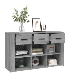 Buffet Sonoma gris 100x30x59,5 cm Bois d'ingénierie