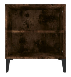 Meuble TV Chêne fumé 102x44,5x50 cm Bois d'ingénierie