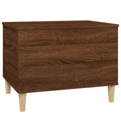 Table basse Chêne marron 60x44,5x45 cm Bois d'ingénierie