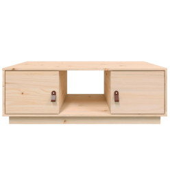 Table basse 100x50x35 cm Bois massif de pin