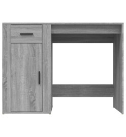 Bureau Sonoma gris 100x49x75 cm Bois d'ingénierie