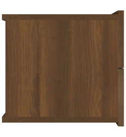 Table de chevet Chêne marron 40x30x30 cm Bois d'ingénierie