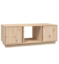 Table basse 110x50x40 cm Bois massif de pin