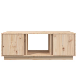 Table basse 110x50x40 cm Bois massif de pin