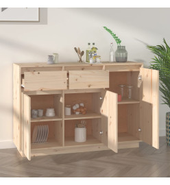 Buffet 110x34x75 cm Bois massif de pin