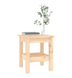 Table basse 35x35x40 cm Bois massif de pin