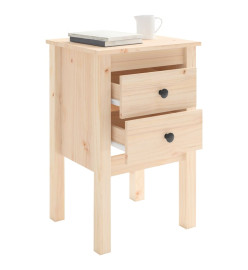 Table de chevet 40x35x61,5 cm Bois de pin massif