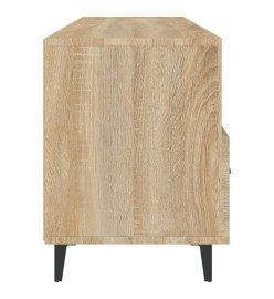 Meuble TV Chêne sonoma 102x35x50 cm Bois d'ingénierie