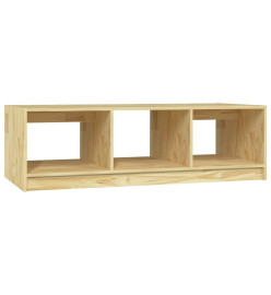 Table basse 110x50x34 cm Bois de pin massif