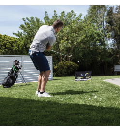 SKLZ Filet d'entraînement de golf Quickster Noir et blanc