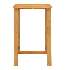Ensemble de bar de jardin 5 pcs Marron