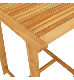 Ensemble de bar de jardin 5 pcs Marron