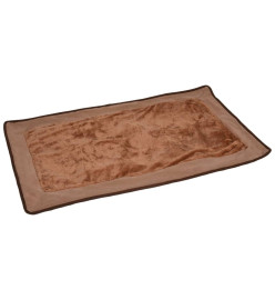 FLAMINGO Couverture chauffante animaux Cho Marron clair 100x60x1,5 cm