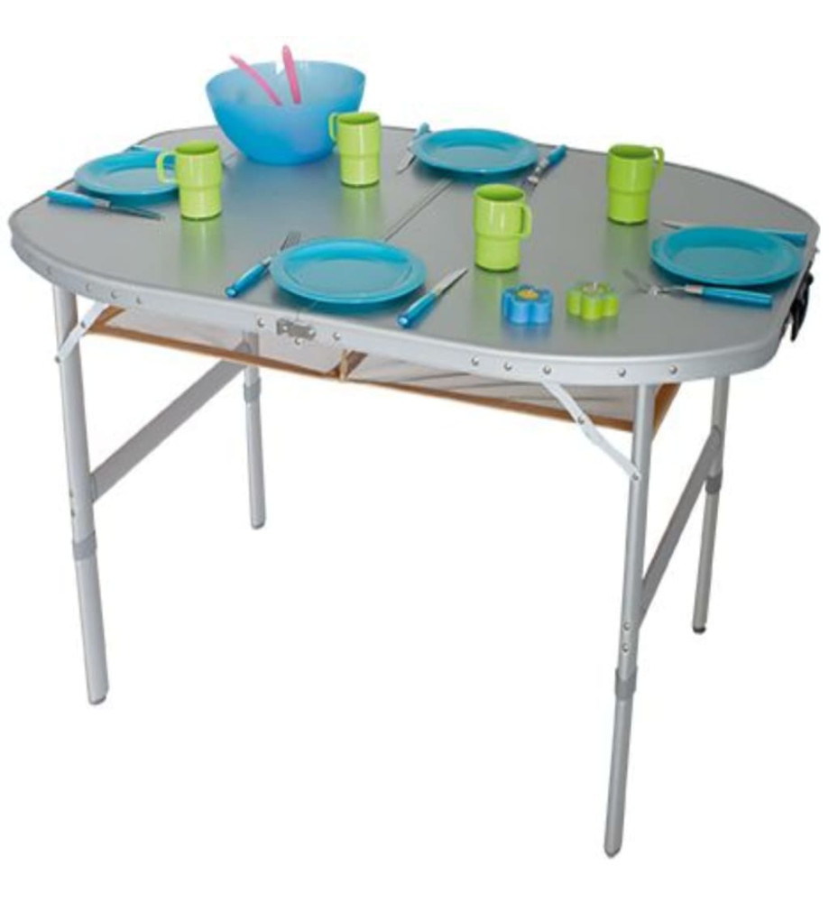 Eurotrail Table de camping Chartres 120x80 cm