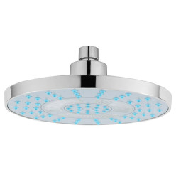 SCHÜTTE Pomme de douche avec éclairage LED GALAXIS chrome