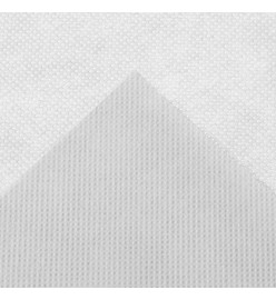 Nature Couverture d'hiver avec fermeture 70 g/m² Blanc 1,5x1,5x2 m