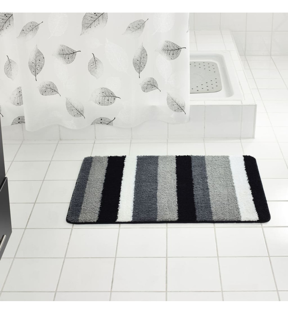 RIDDER Tapis de salle de bains Carl 60 x 90 cm Gris 7102307