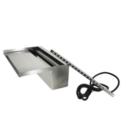 Ubbink Cascade avec LED Niagara 90 cm Acier inoxydable 1312126