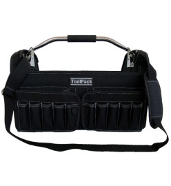 Toolpack Sac à outils portatif Brisk Noir 49 x 30 x 37 cm 360.114