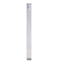 Colonne à eau de jardin 40 cm acier inoxydable carré