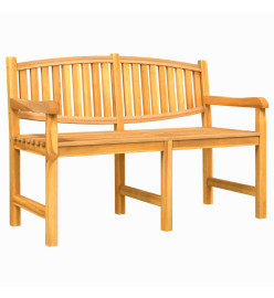 Banc de jardin 149,5x60x90 cm bois de teck solide