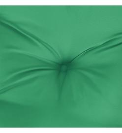 Coussin rond vert Ø 100 x11 cm tissu oxford