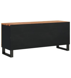 Meuble TV 105x33,5x46 cm bois d'acacia solide et d'ingénierie