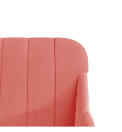 Fauteuil Rose 63x76x80 cm Velours