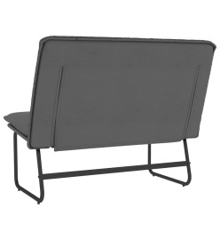 Banc Gris 100x75x76 cm Similicuir