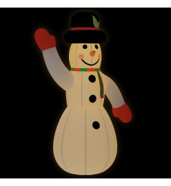 Bonhomme de neige gonflable avec LED 455 cm