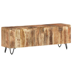 Meuble TV 110x30x40 cm Bois massif de manguier