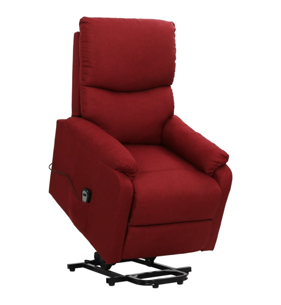 Fauteuil Rouge bordeaux Tissu