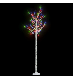 Sapin de Noël 180 LED colorées Saule 1,8 m Int/Ext