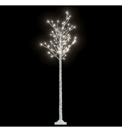 Sapin de Noël 180 LED blanc froid Saule 1,8 m Int/Ext