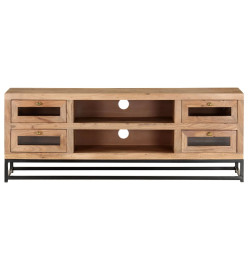 Meuble TV 110x30x40 cm Bois d'acacia massif